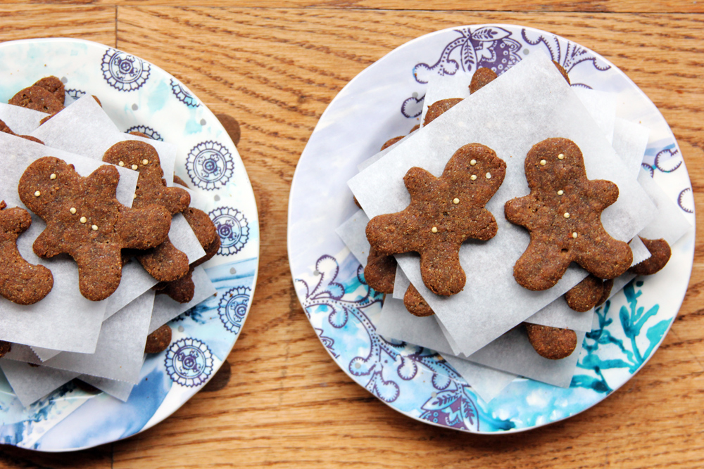 quinoa gingerbread men cookies