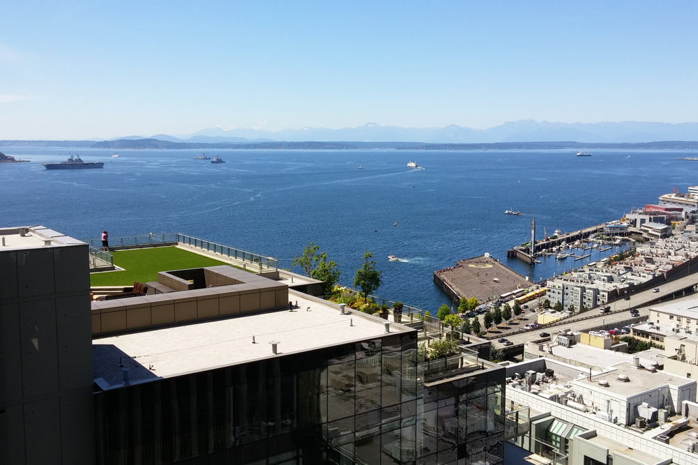 Puget Sound and Pike Place Market