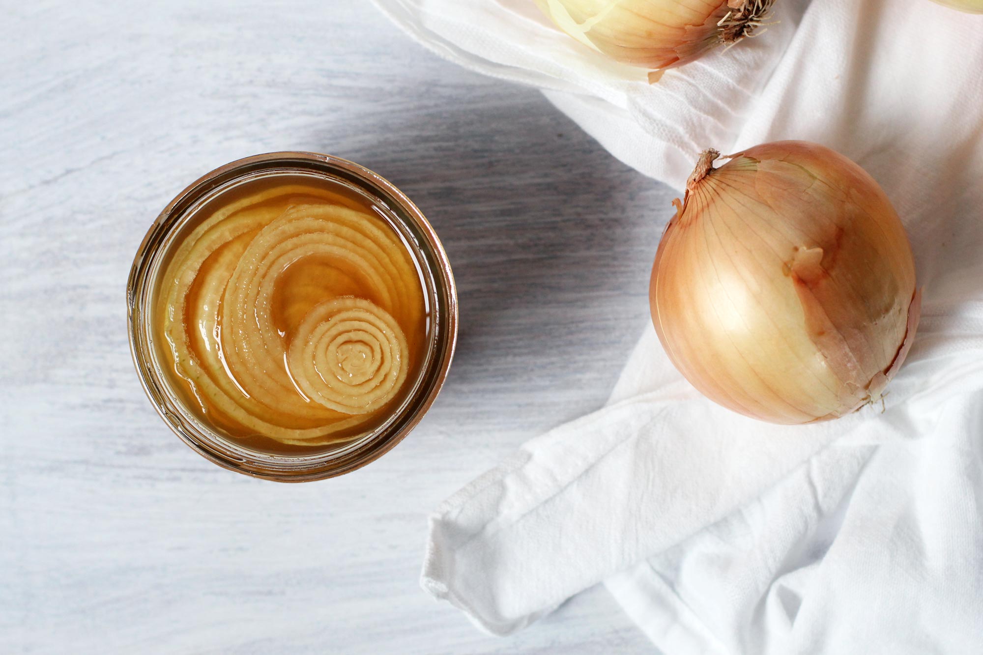 DIY Onion Cough Syrup