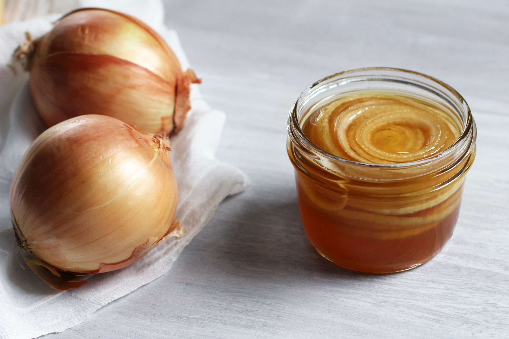 DIY Onion Cough Syrup