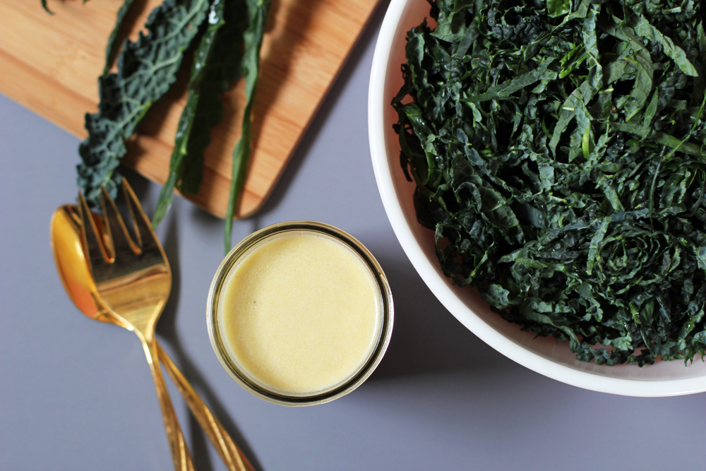 dino kale caesar salad