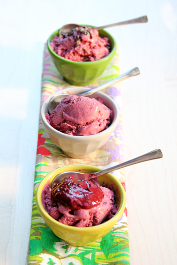 Marionberry Ice Cream