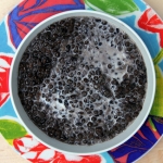 black beluga lentils