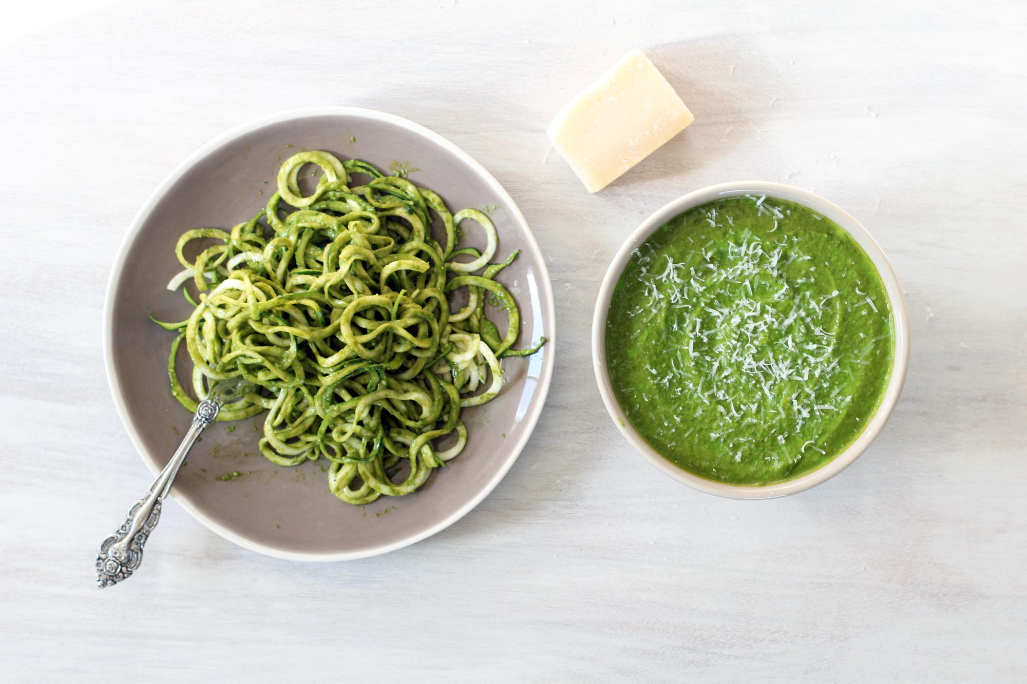 atkins end of summer harvest basil pesto