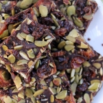 Salted Pumpkin Seed Christmas Bark