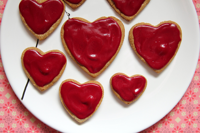 sugarless sugar valentines day cookies