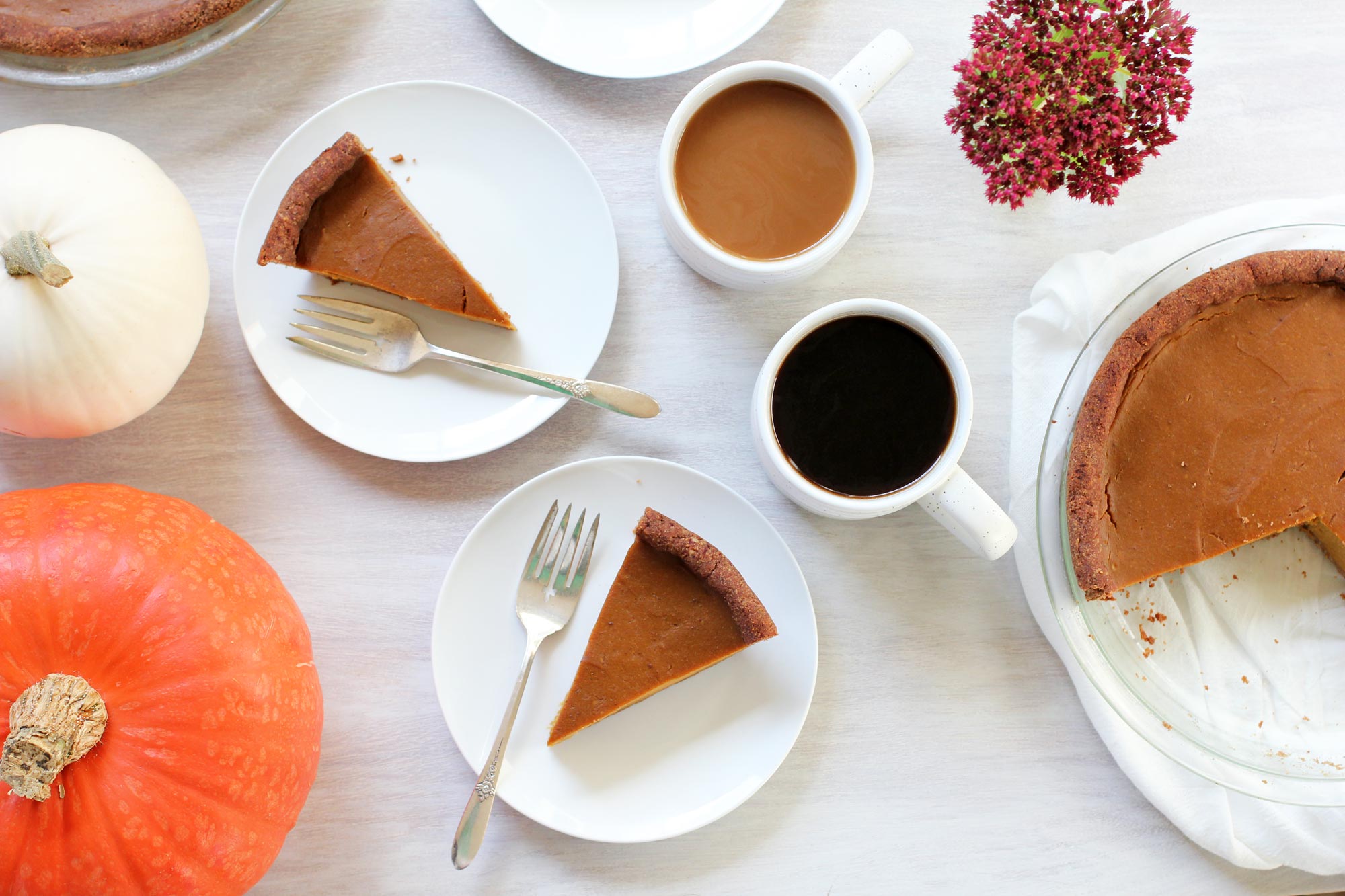 butternut squashed vegan pumpkin pie