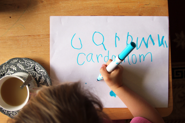 kid spelling cardamom